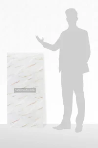 Red white marble sheet