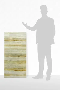 Wavy onyx marble sheet