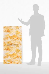 Yellow white marble sheet