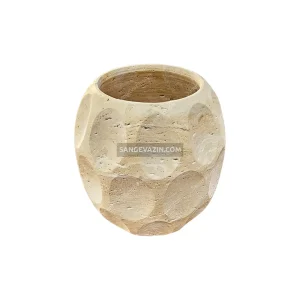 Goldis stone flower pot