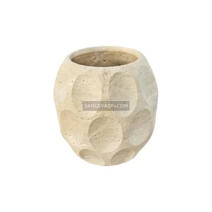 Goldis stone flower pot