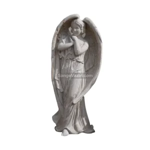 Angel stone sculpture