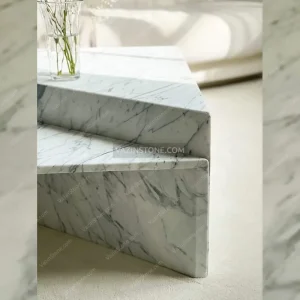 Armita stone coffee table