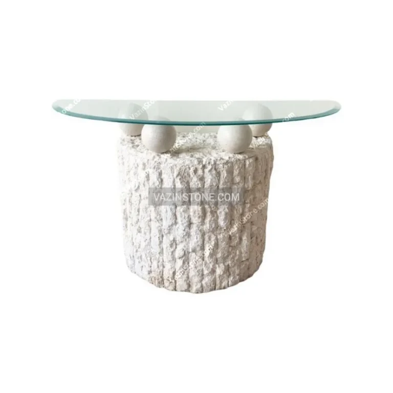 Negin Stone Console Table