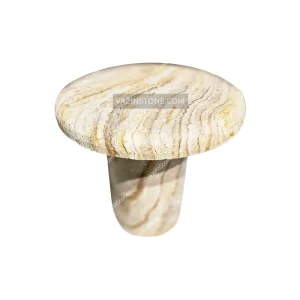 End table of Braika stone coffee table