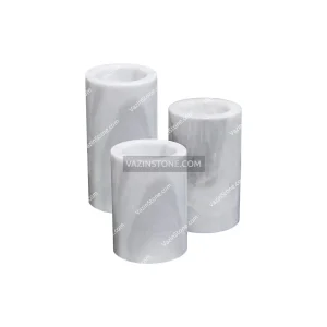 Vina stone candlestick