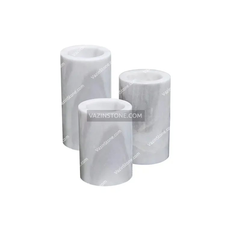 Vina stone candlestick