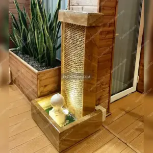 Arad stone fountain in a balcony