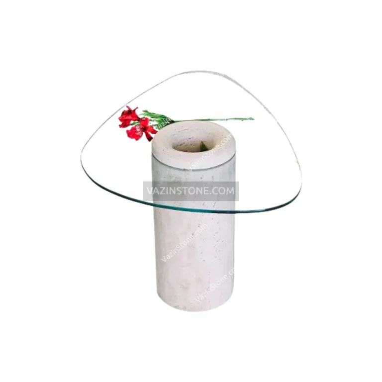 Rayan stone side table