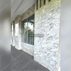Persian Scato crystal marble in the facade