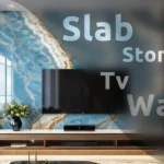slab stone for tv wall