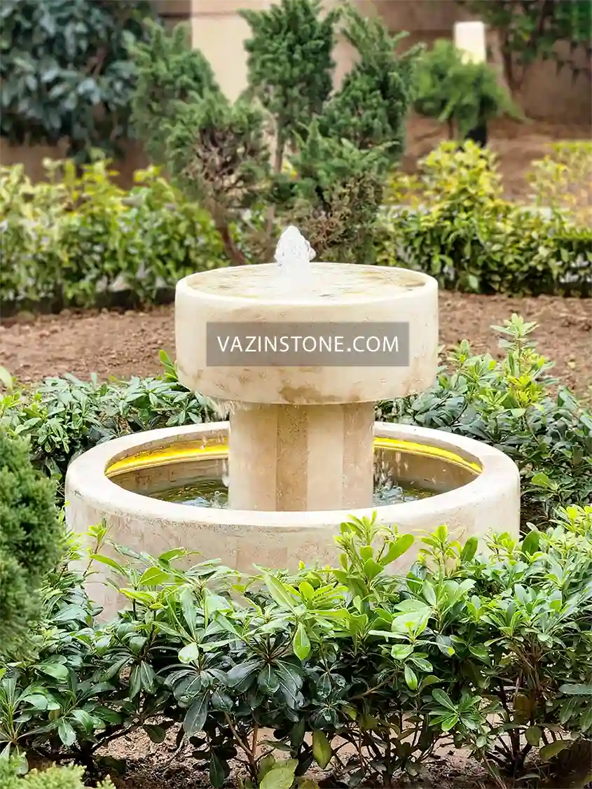 Stone fountain