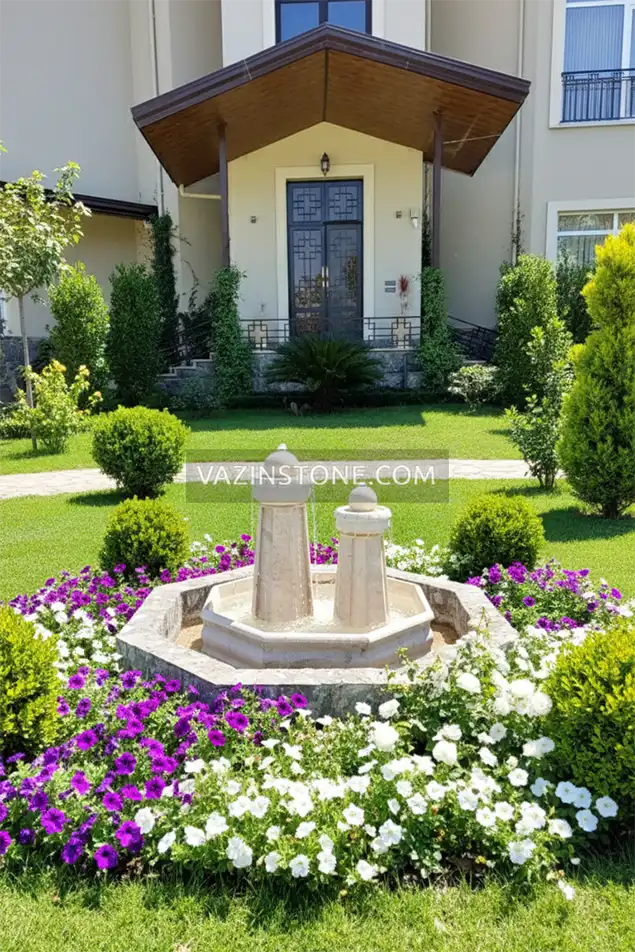 Milad stone fountain