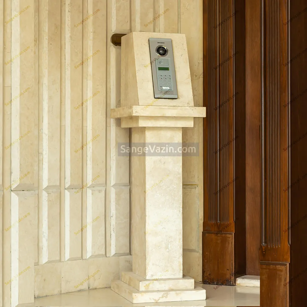 Video door phone stone stand