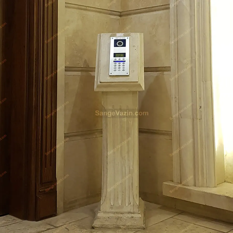 Video door phone stone stand