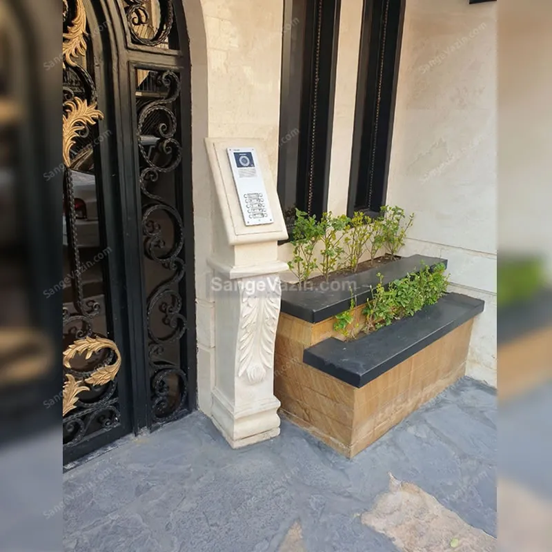 Video door phone stone stand