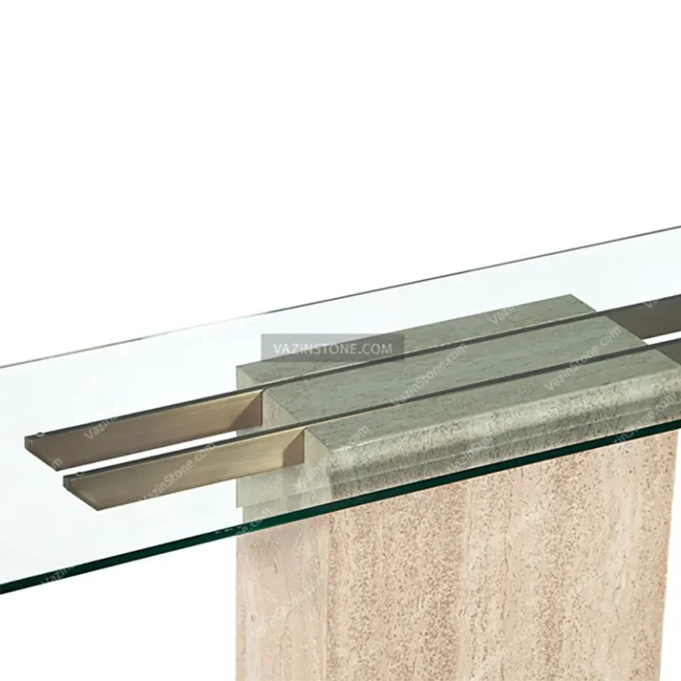 Karolin stone table closeup