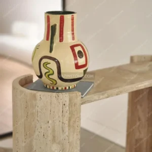 Ronika Stone Console Table Picture