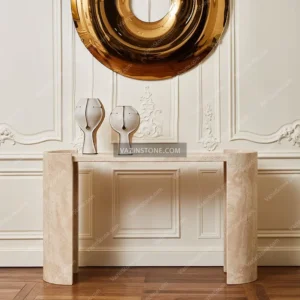 Ronika stone table at home