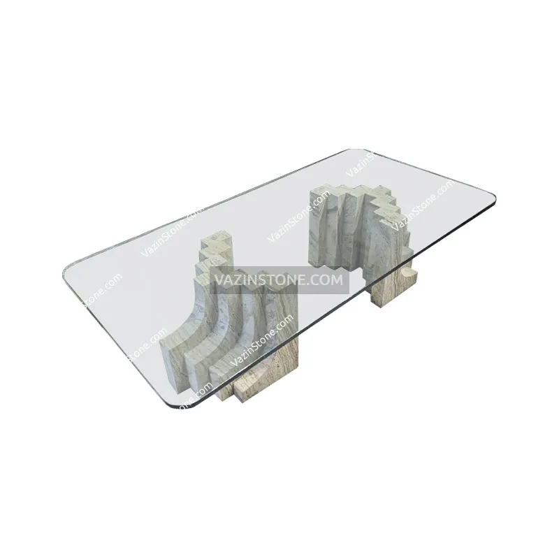 Shaily stone coffee table