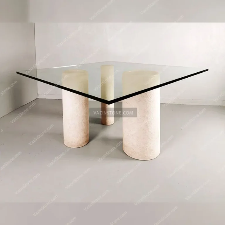 Taban stone dining table