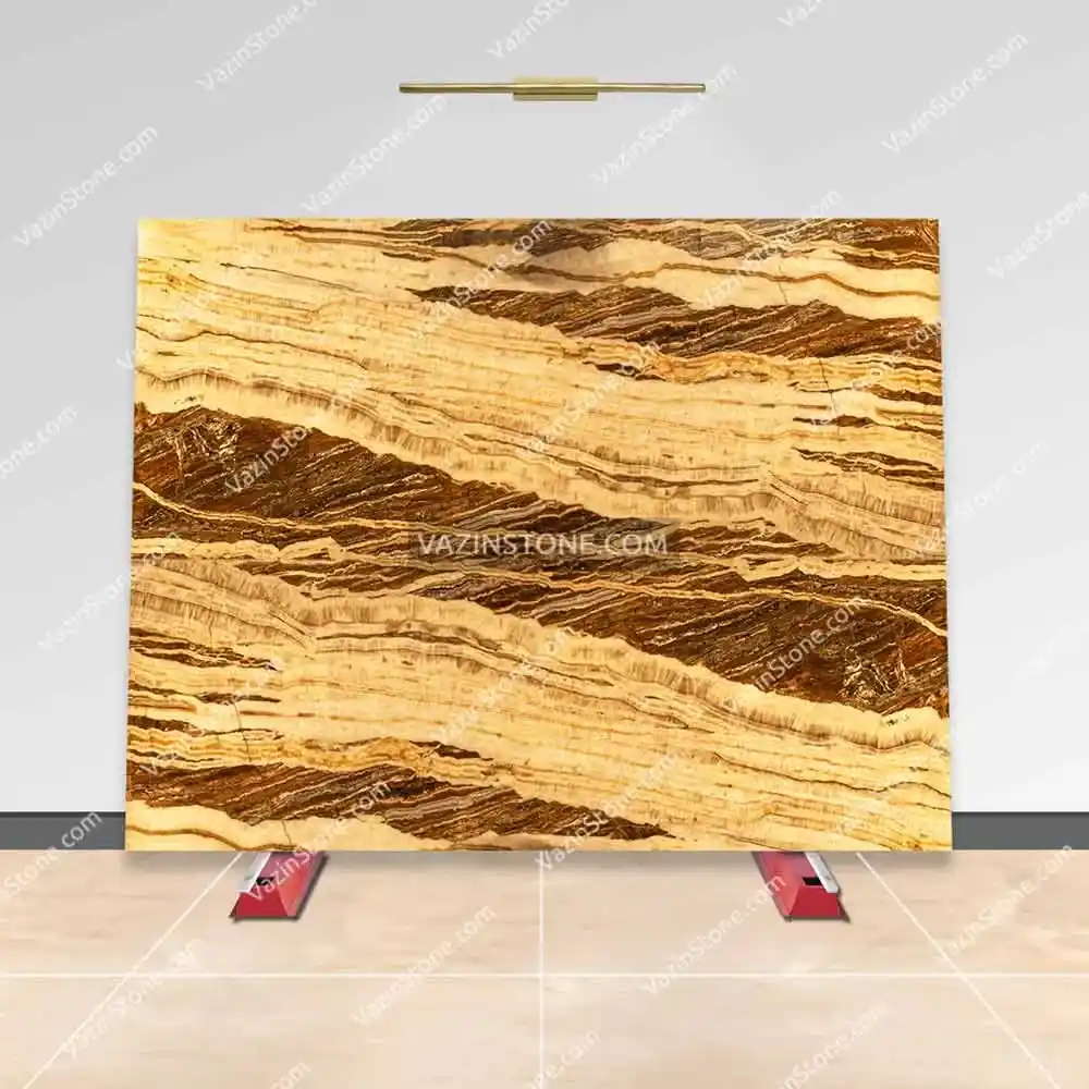 Tiger traonyx slab stone