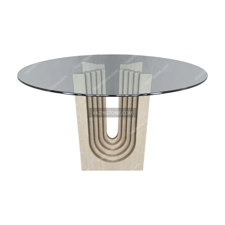 Vasta stone dining table