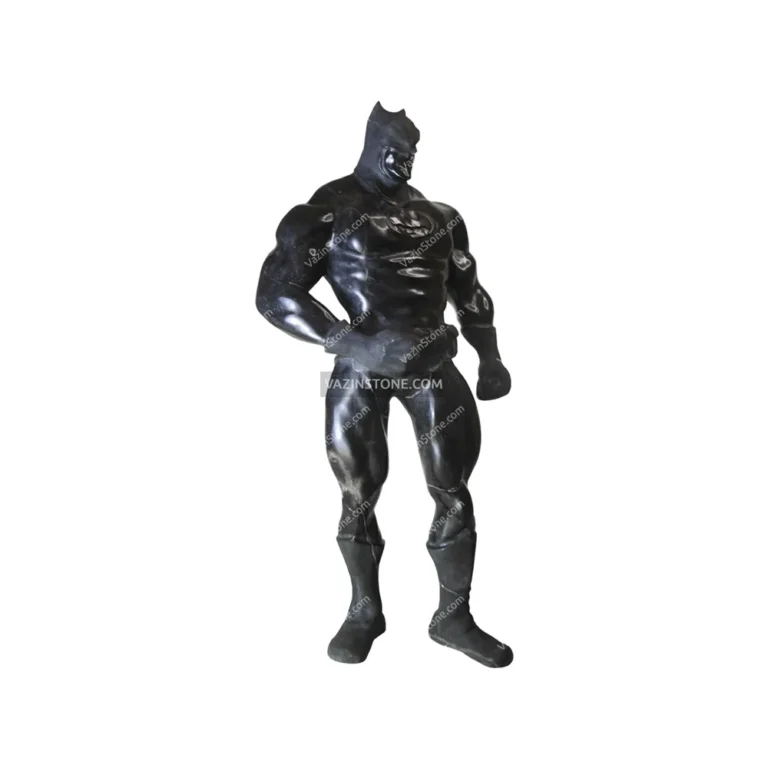Batman stone sculpture