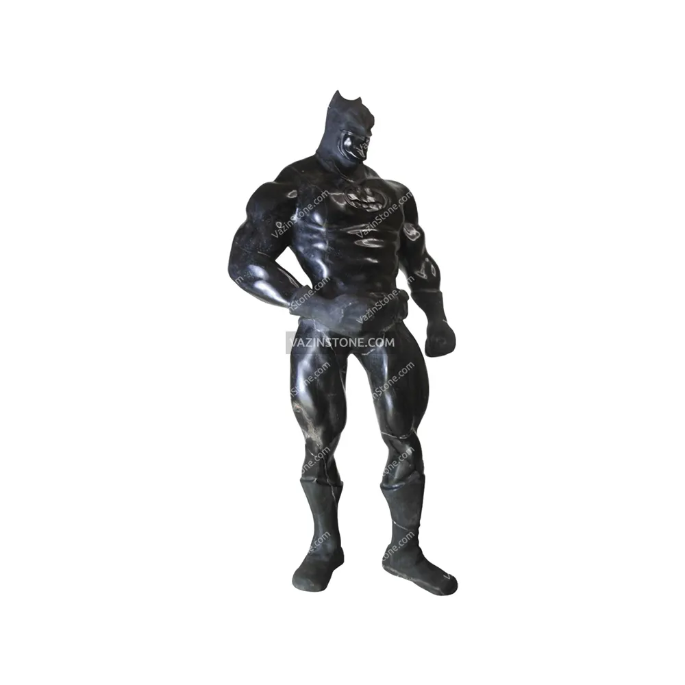 Batman stone sculpture