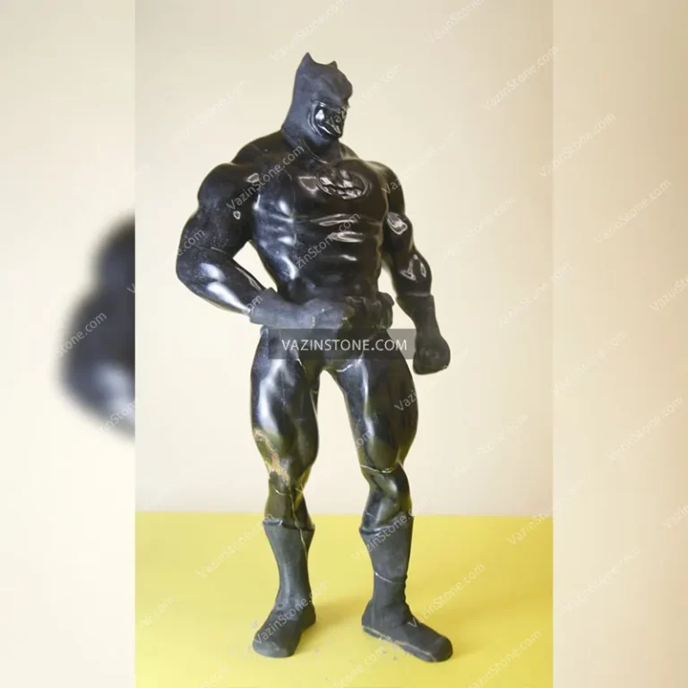 Batman stone sculpture