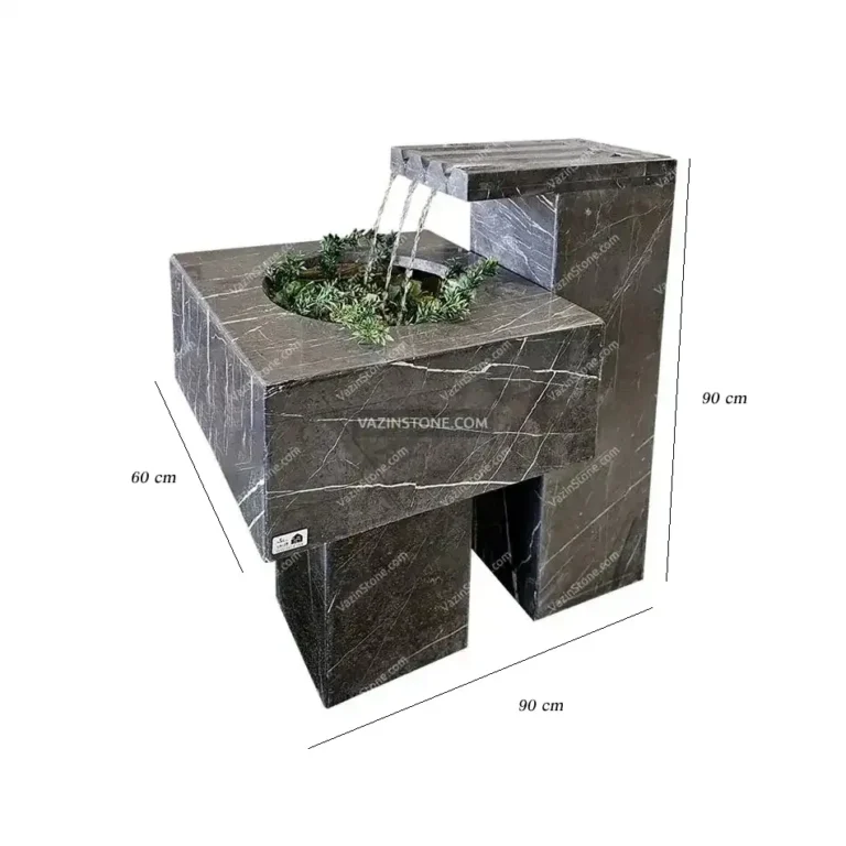 Elsan stone fountain dimensions