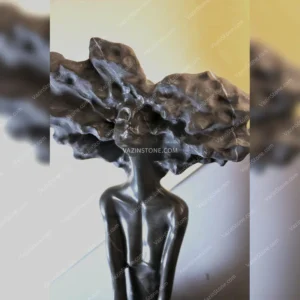 Floria stone sculpture closeup