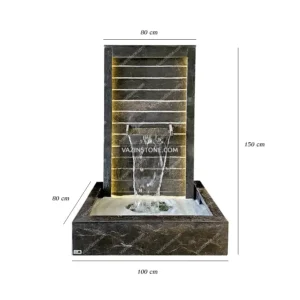 Fly stone fountain dimensions