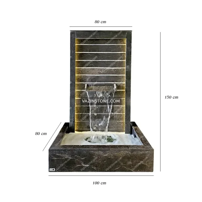 Fly stone fountain dimensions