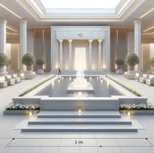 Fountain design with AI