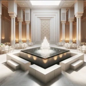 picture of Fountain design with AI