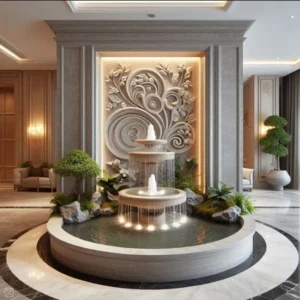 picture of Fountain design with AI