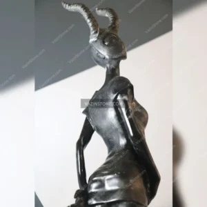 The Medisa stone sculpture