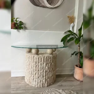 Negin stone console table picture