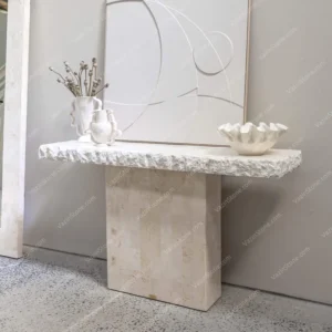 Stone console table