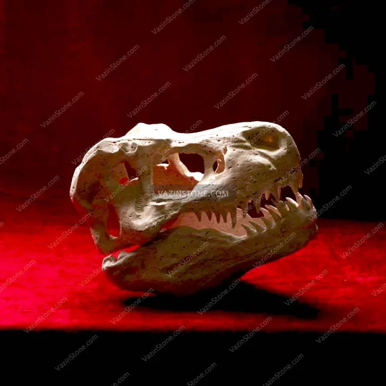 Trex stone sculpture