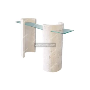 Ravin stone console table