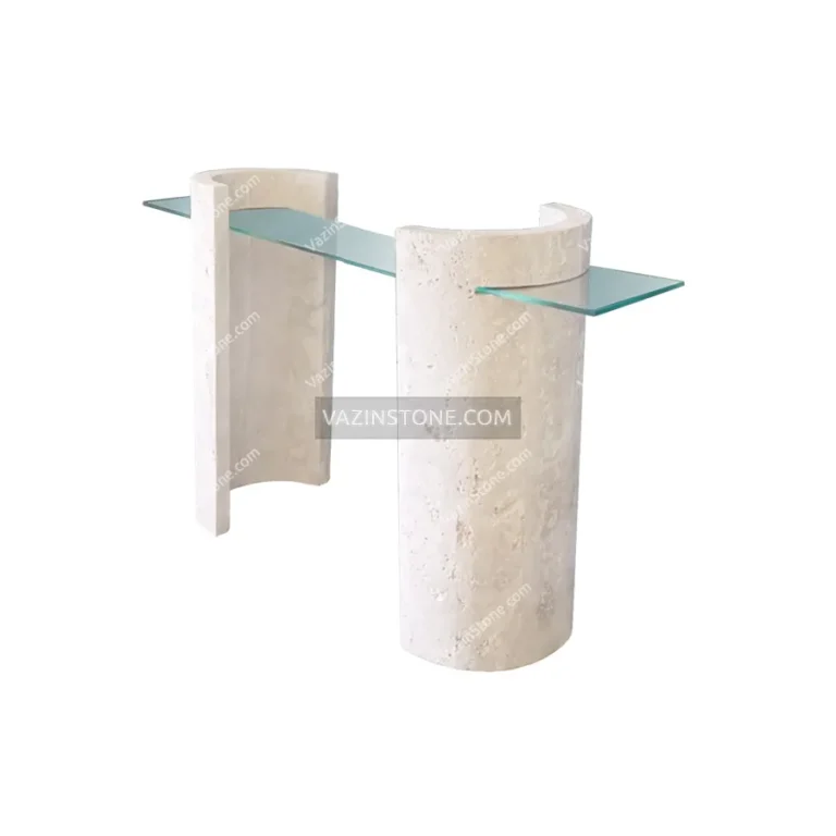 Ravin stone console table