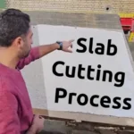 Slab Cutting Process with Gantry Cutting Machine