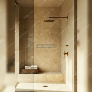 Bathroom stone picture