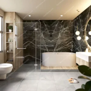 Bathroom stone picture
