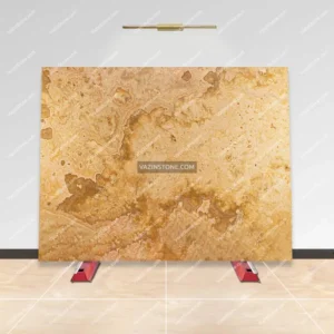 Cream onyx slab stone picture