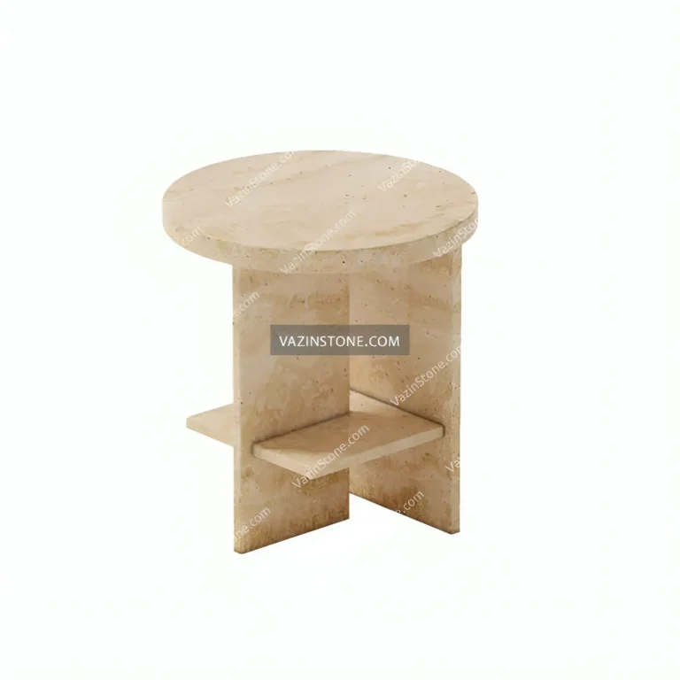 Pania stone side table