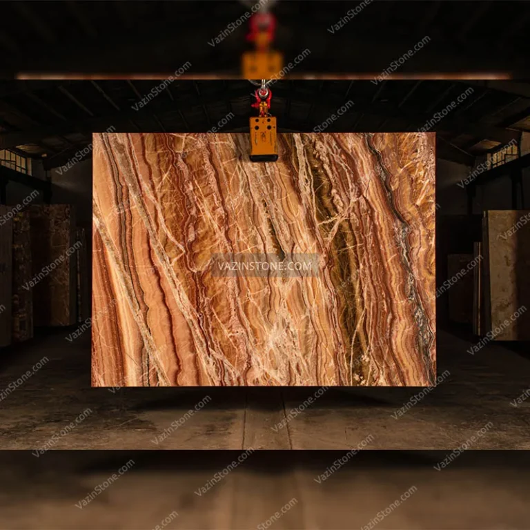Sparlored Onyx Slab Stone with different pattern