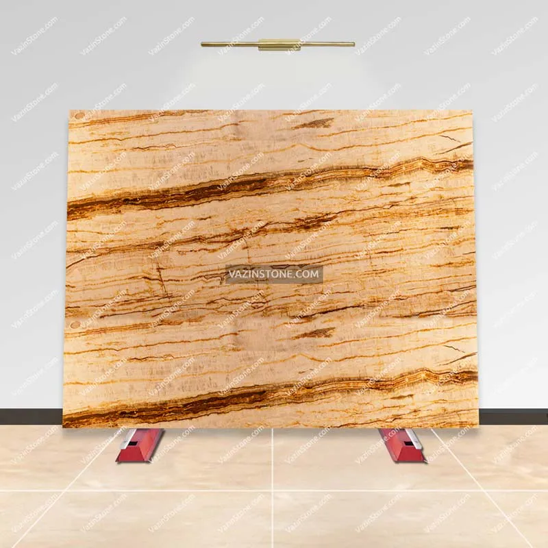Wavy Sunset Onyx Slab Stone